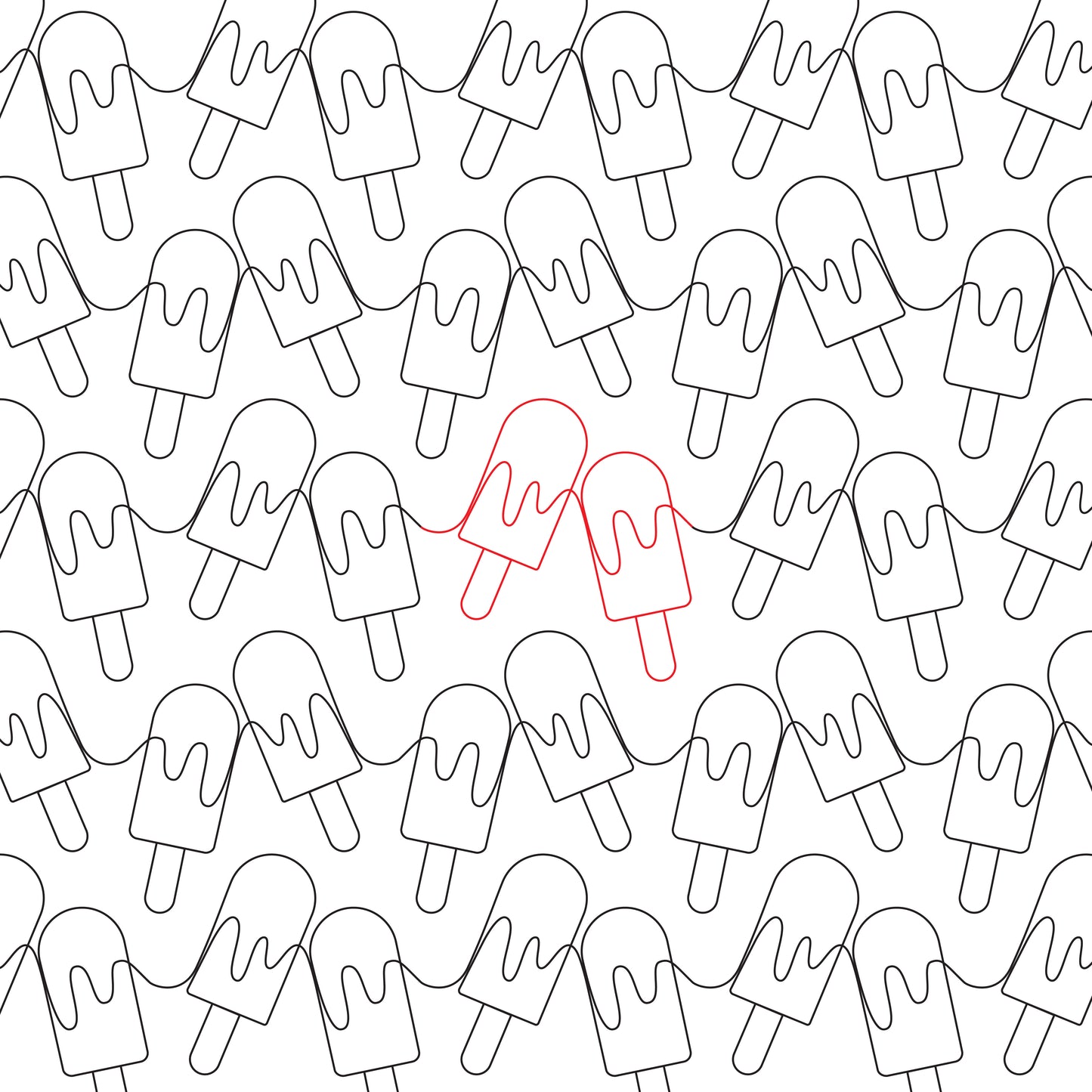 ABM Summer Popsicle Edge to Edge Pattern