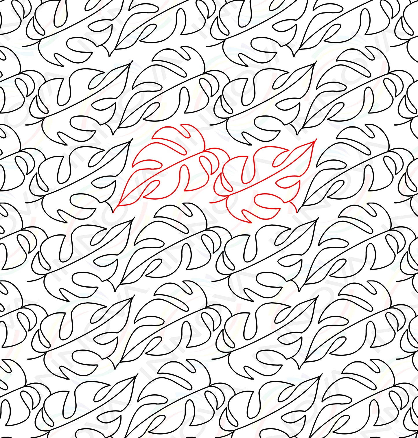 Tetra Leaves by Sew Shabby Quilting