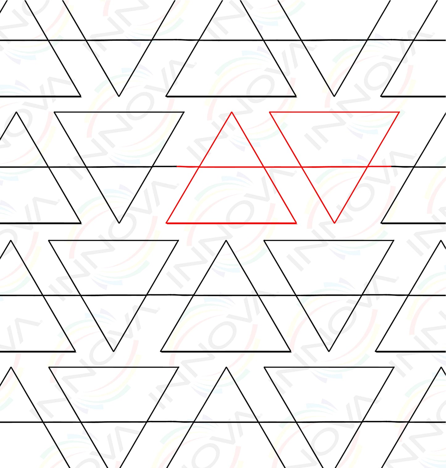 Triangle Text by Sew Shabby Quilting