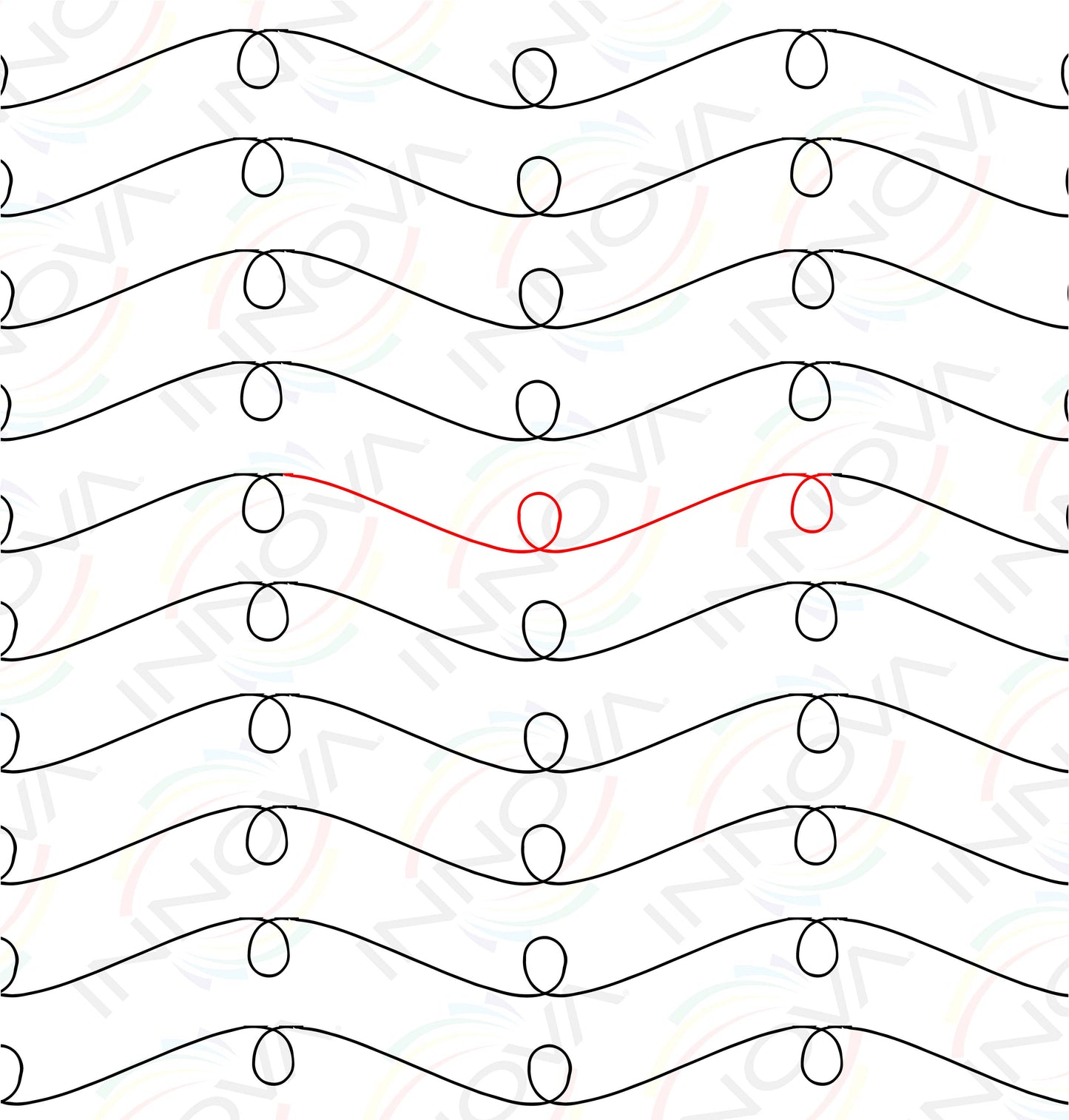 Wave Loop by Sew Shabby Quilting