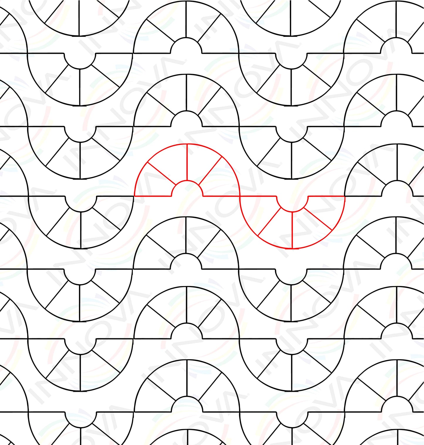 Wedges by Sew Shabby Quilting