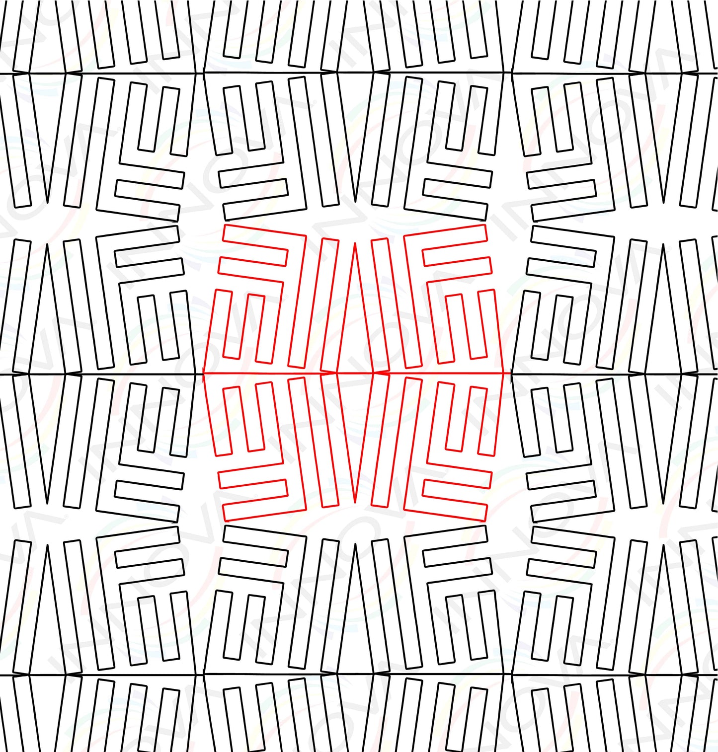 Wonky Slots by Sew Shabby Quilting