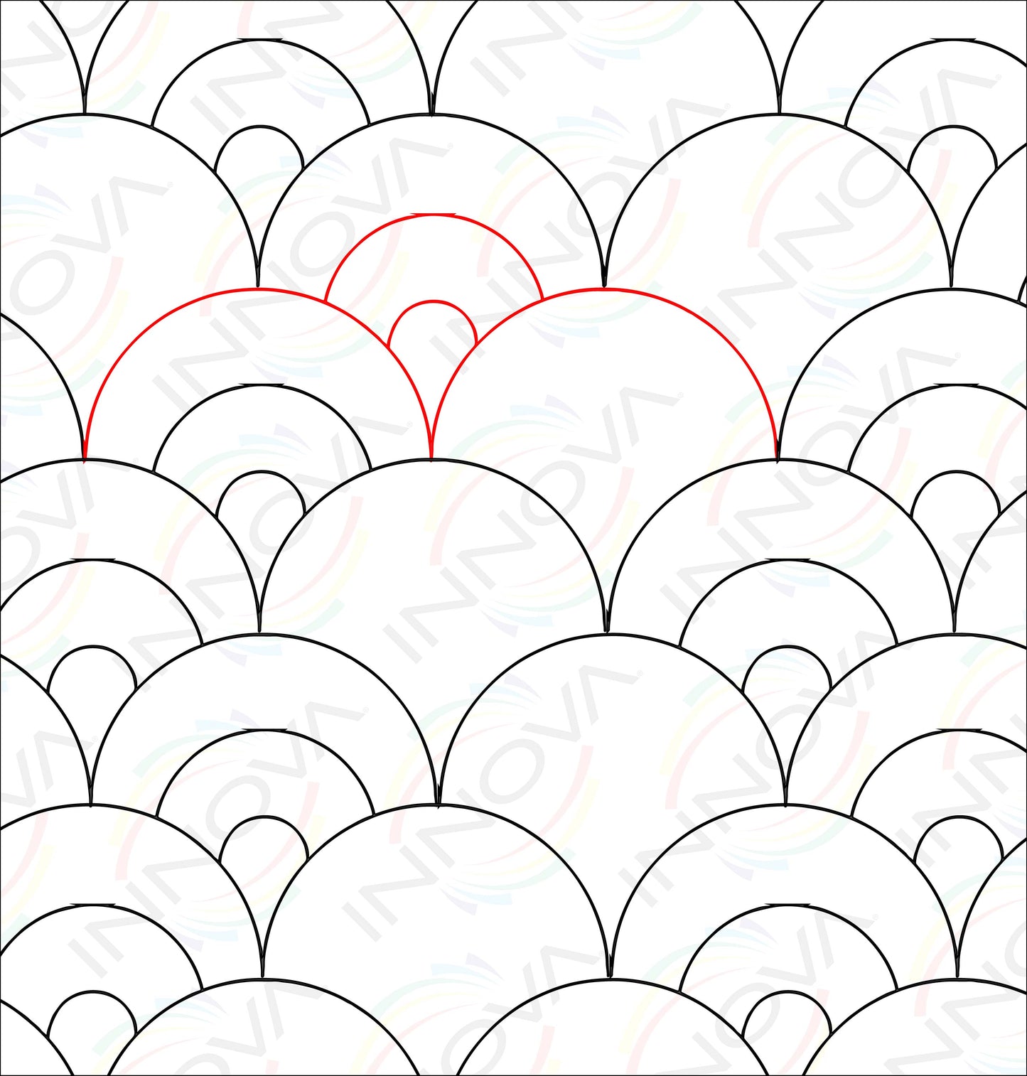 Bubble Shells by Sew Shabby Quilting