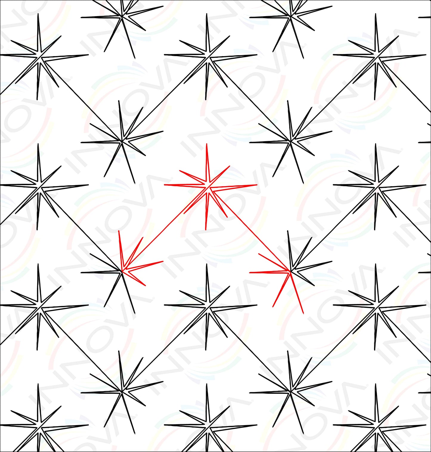 Chevron Stars by Sew Shabby Quilting