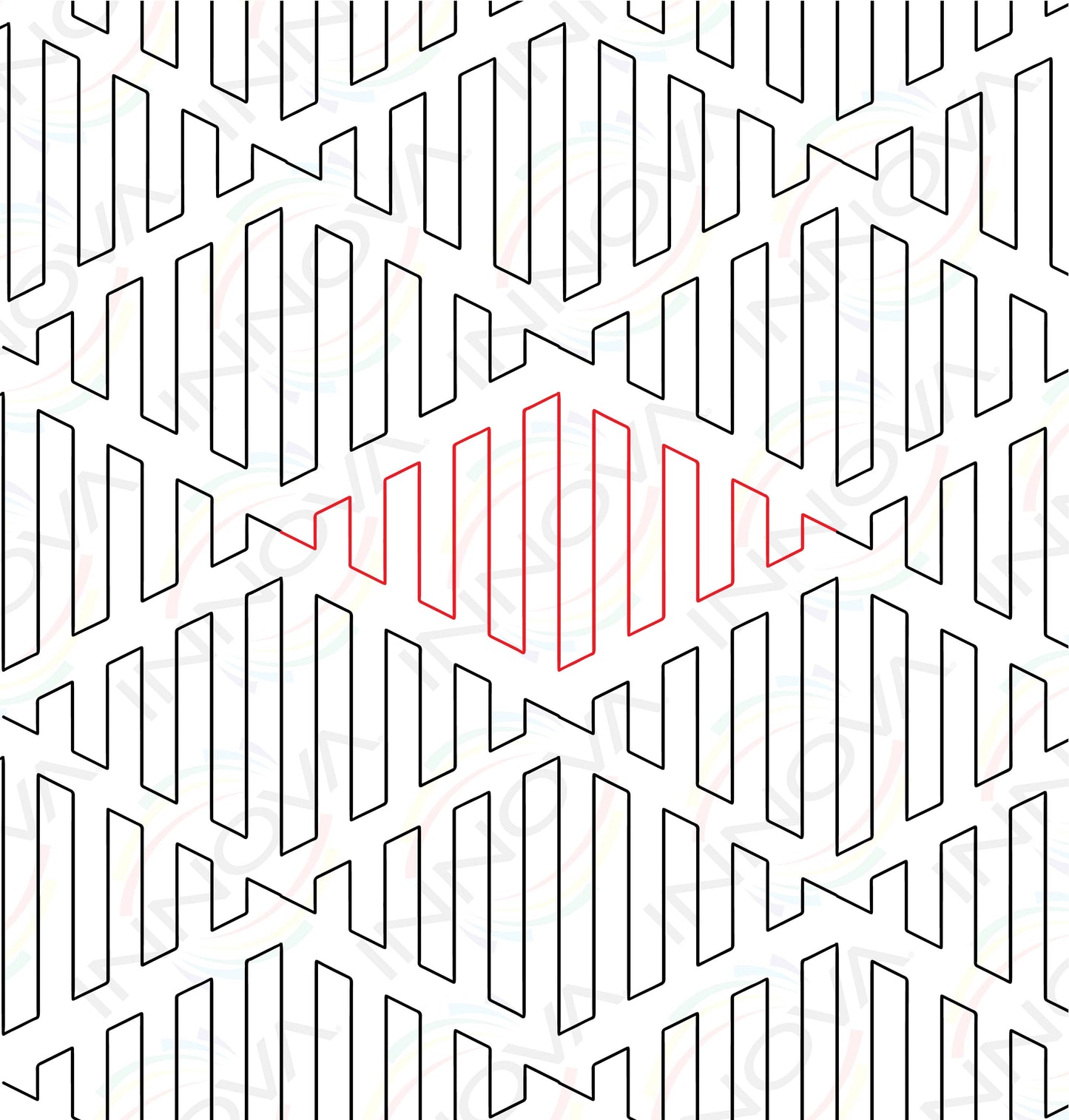 Diamond Breakdown by Sew Shabby Quilting