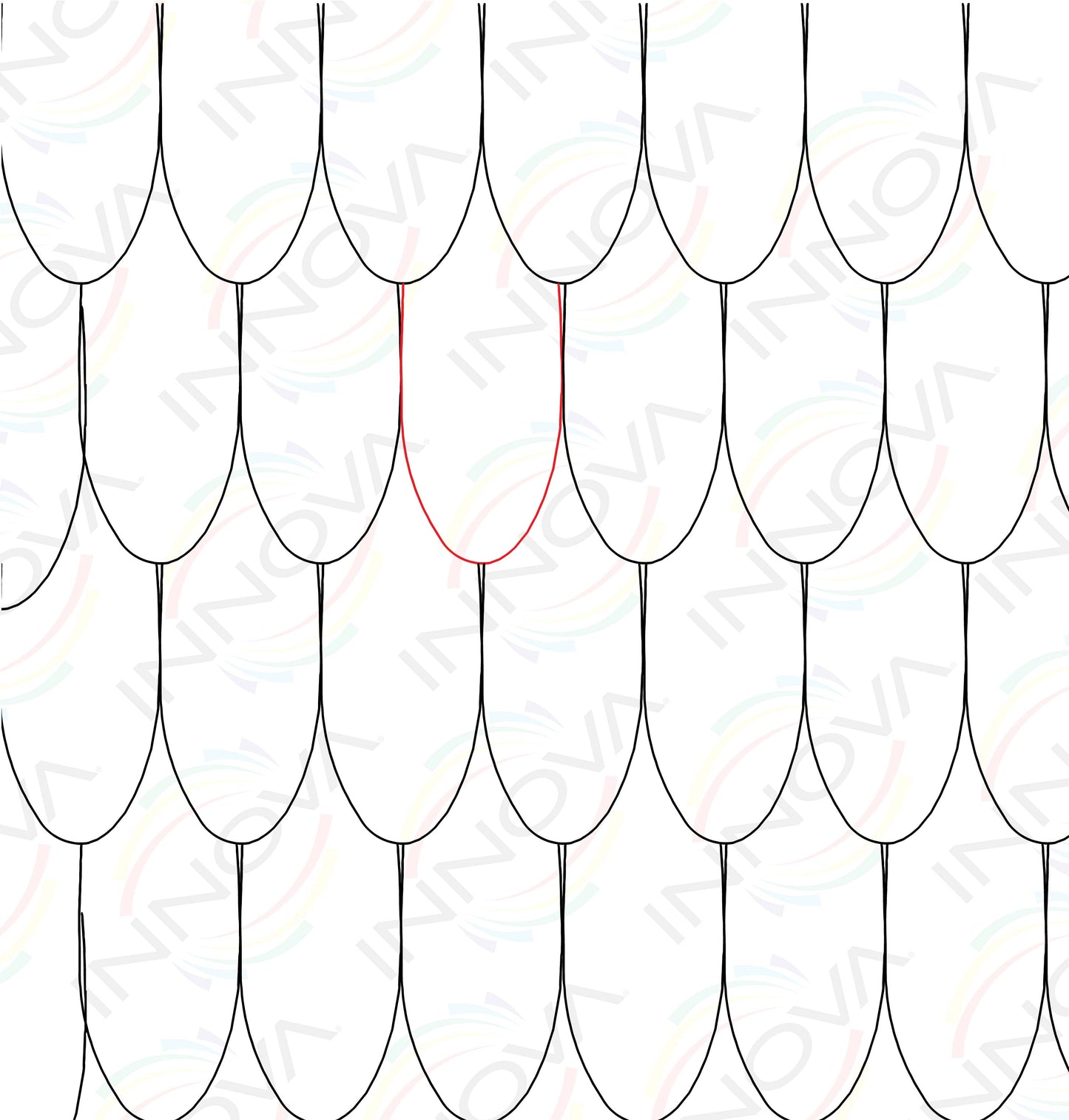 Feather Texture by Sew Shabby Quilting