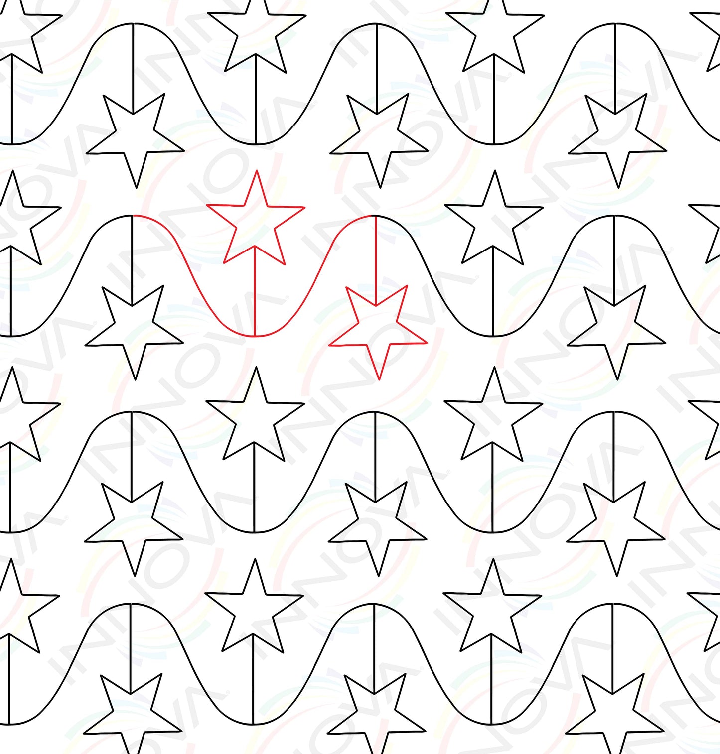 Groovy Star by Sew Shabby Quilting