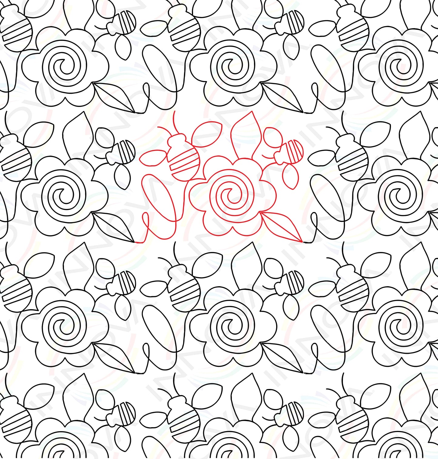 Honey Bees by Sew Shabby Quilting