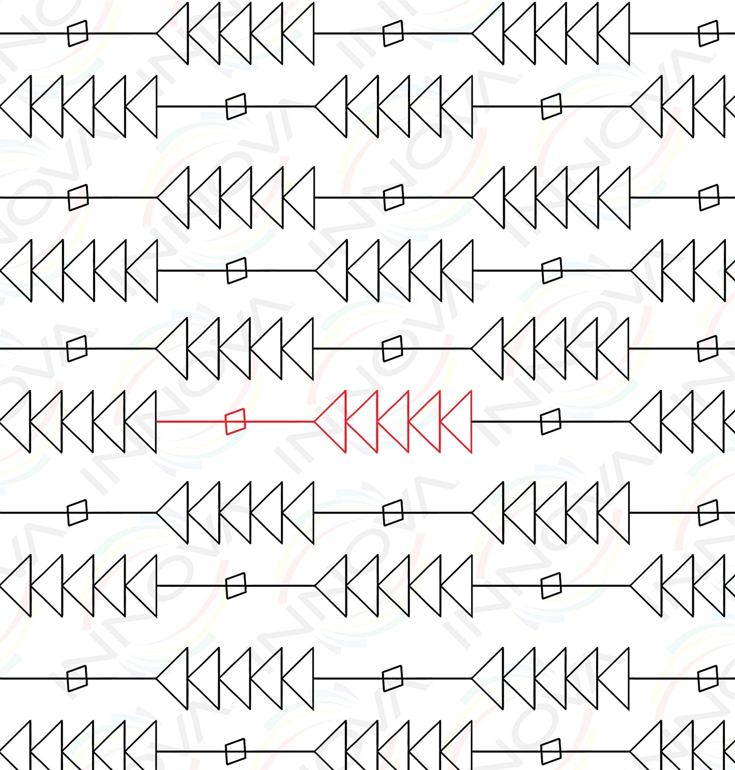 Inset Flying Geese by Sew Shabby Quilting