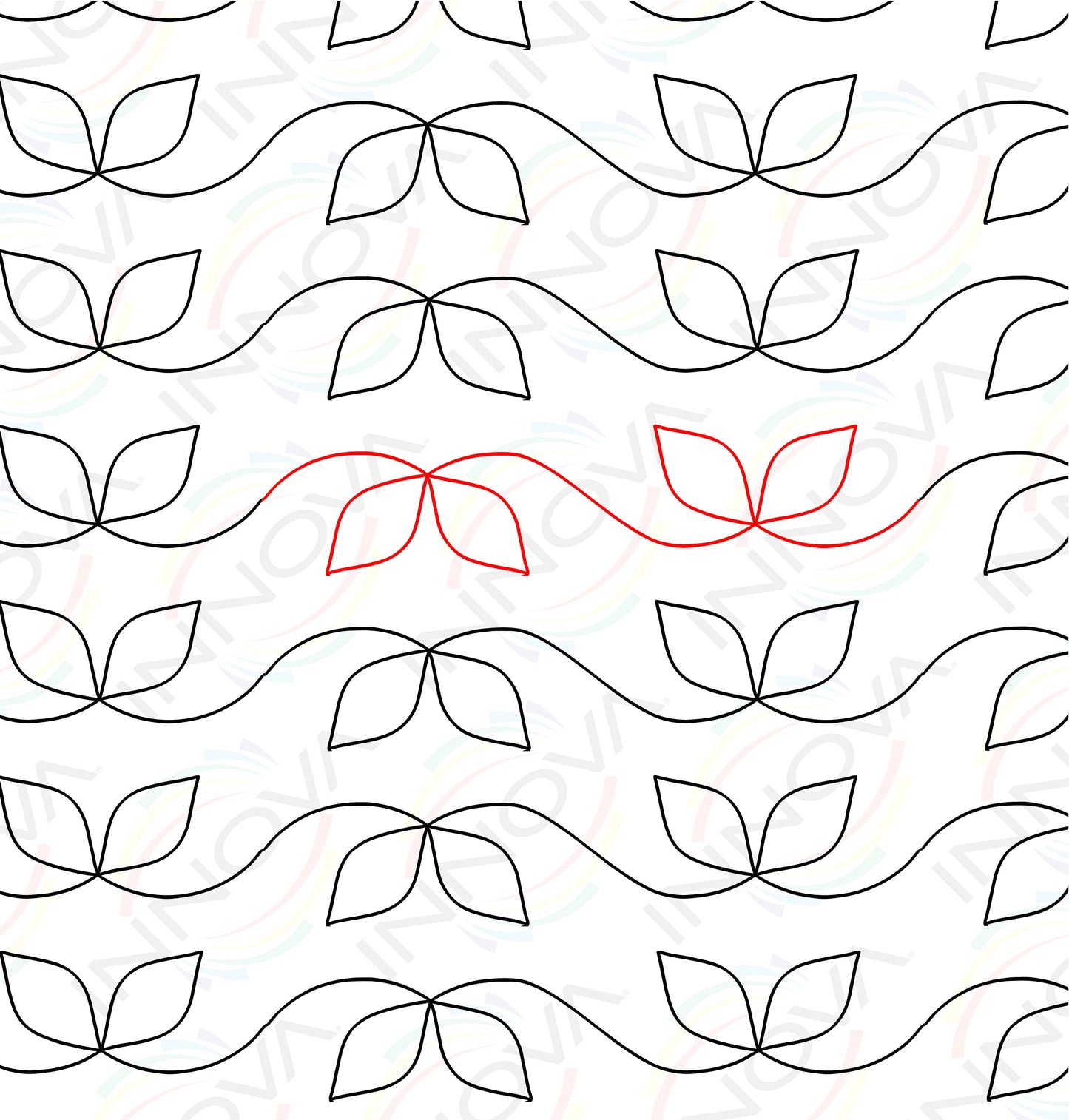 Lace Leaf by Sew Shabby Quilting