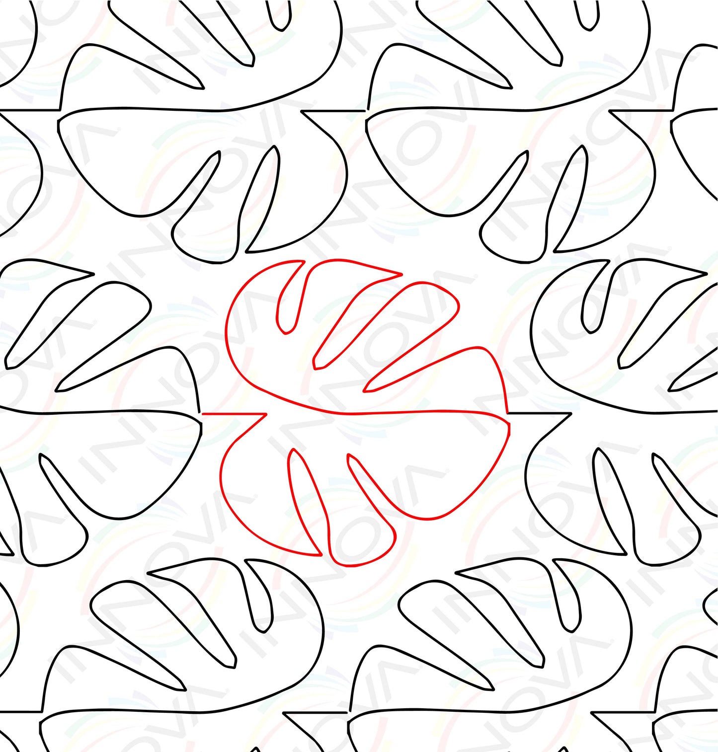 Monstera by Sew Shabby Quilting