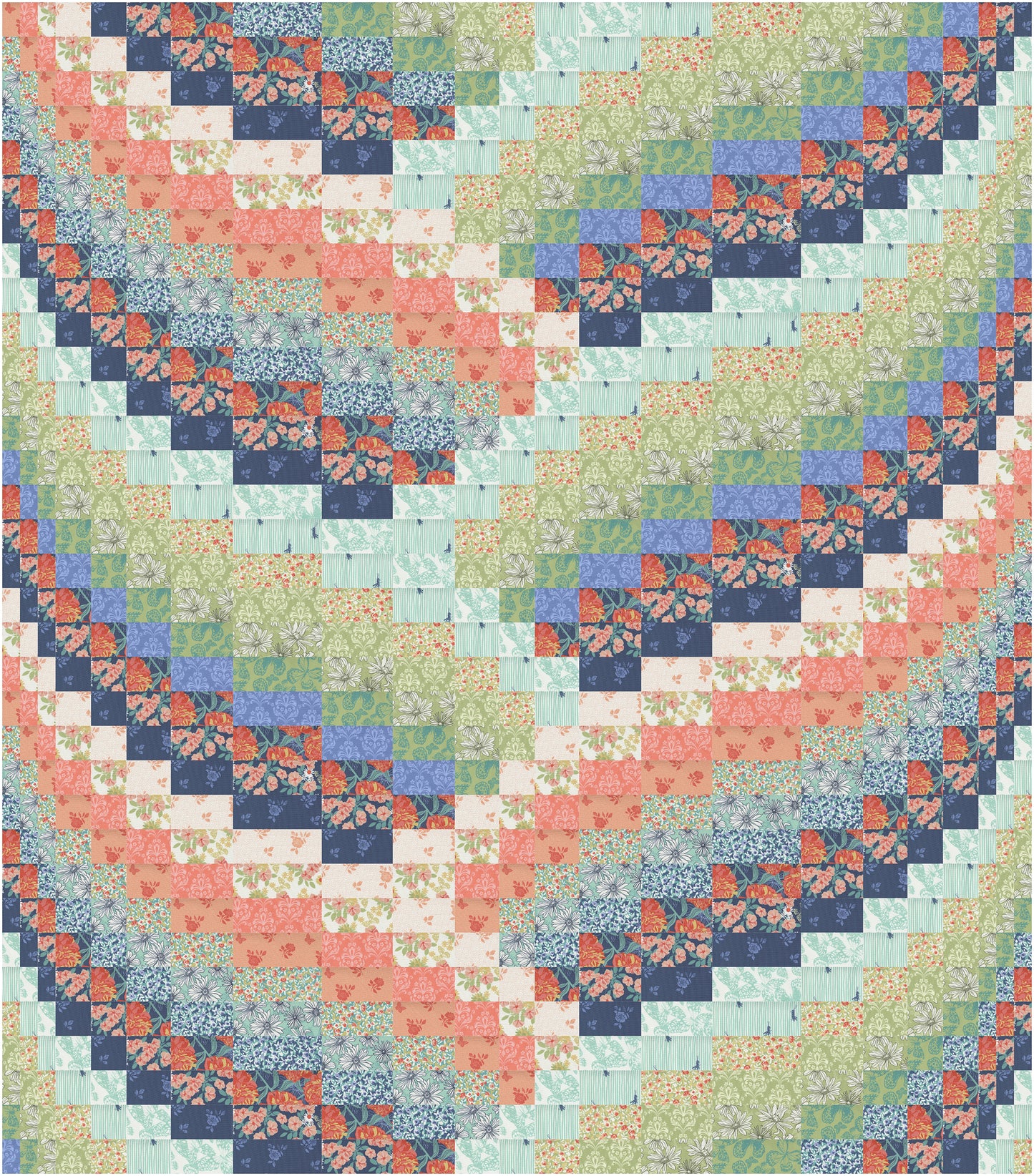 Bargello Braid Garden Society Quilt Kit