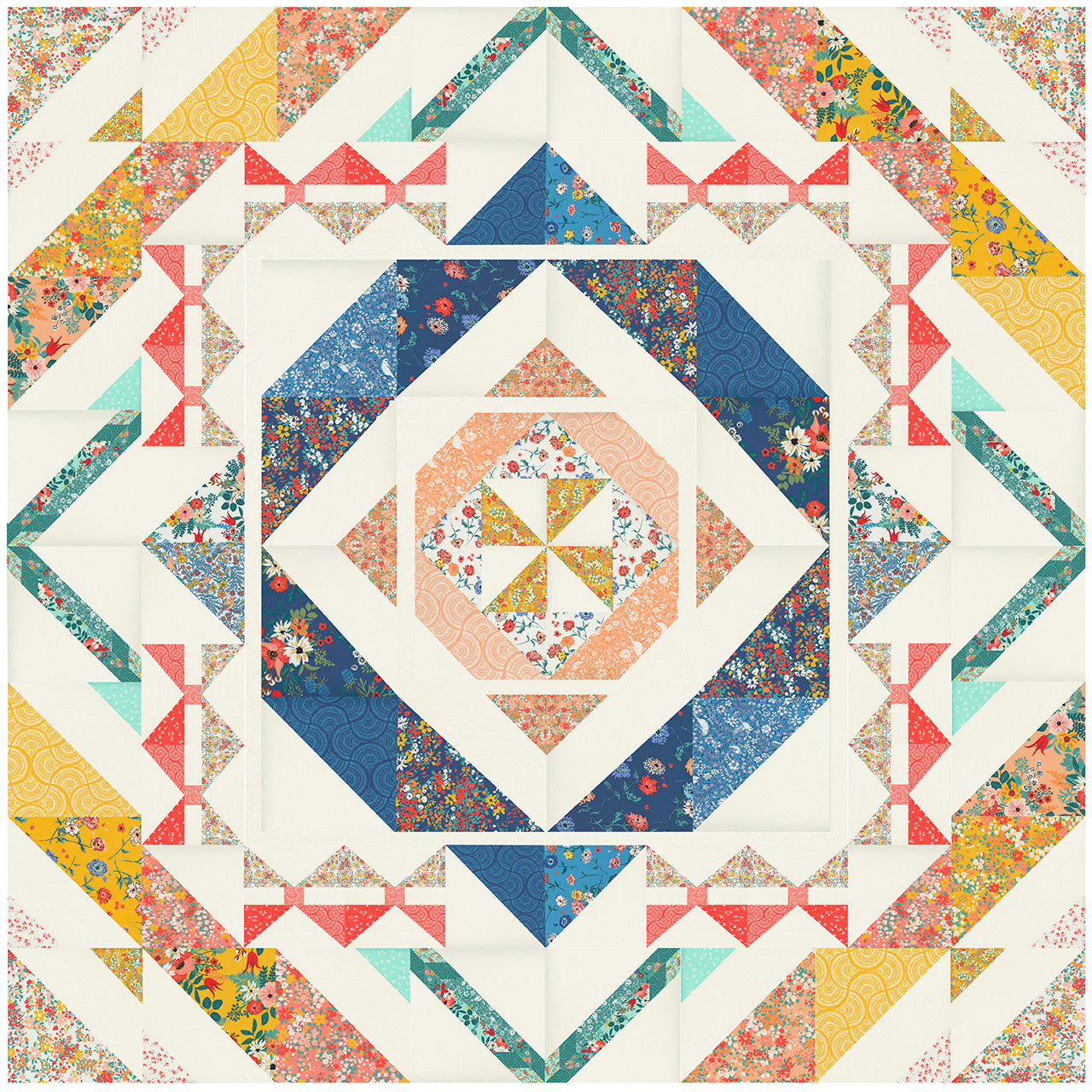 Lady Bird Hop Jack Quilt Kit
