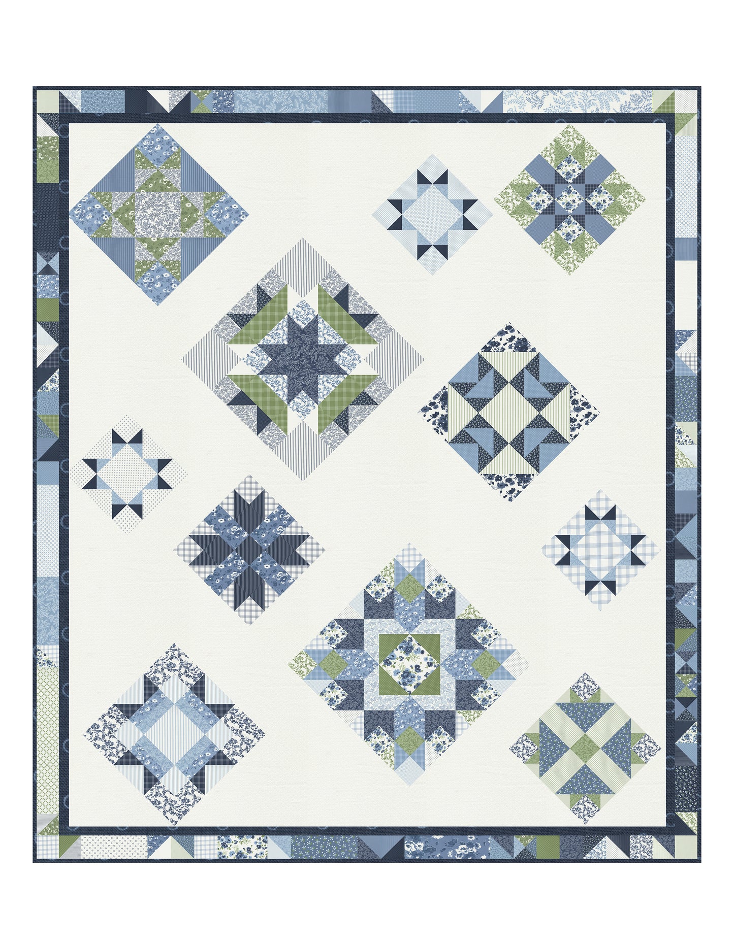Wingtip Elegance Nantucket Summer Quilt Kit