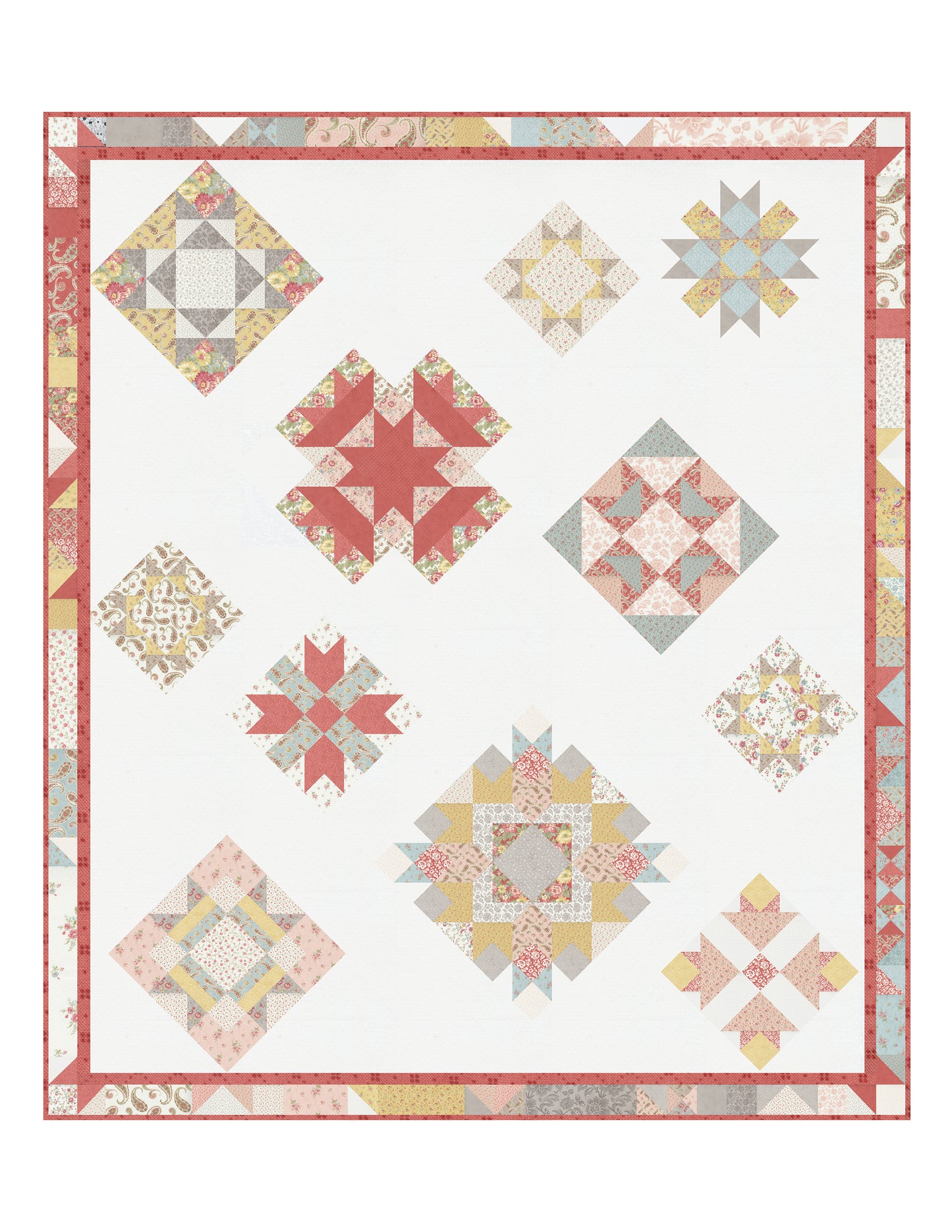 Promenade Wingtip Elegance Quilt Kit