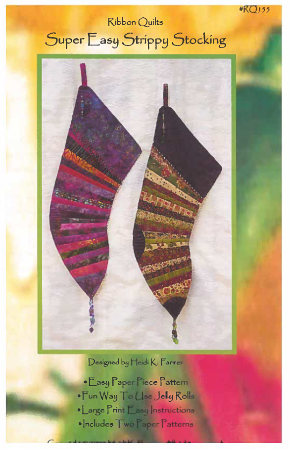 Super Easy Strippy Stocking Pattern