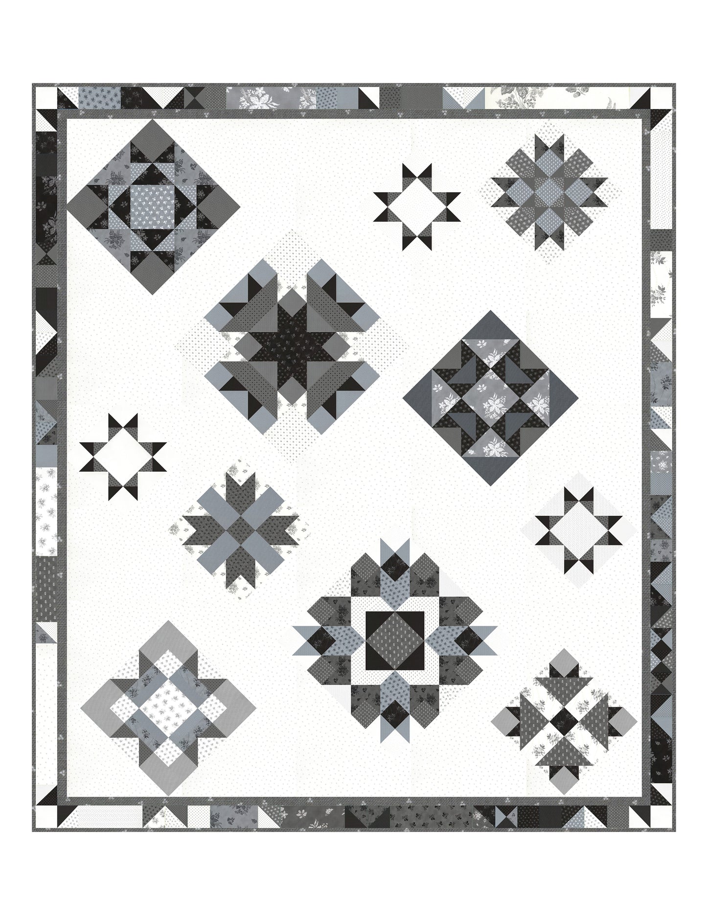 Wingtip Elegance Urban Farmhouse ll Quilt Kit