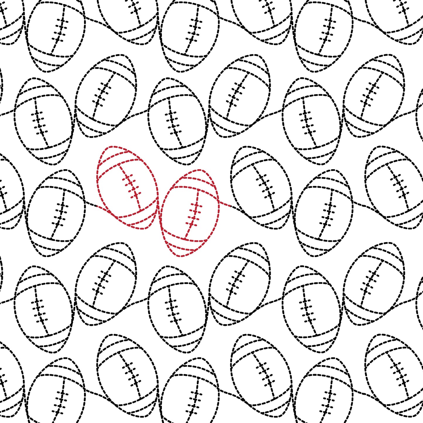 ABM Football Edge to Edge Pattern