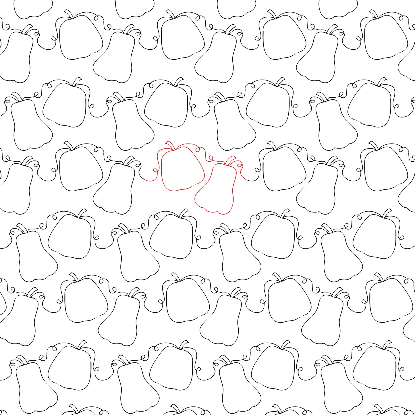 ABM Pumpkin Patch Edge to Edge Pattern