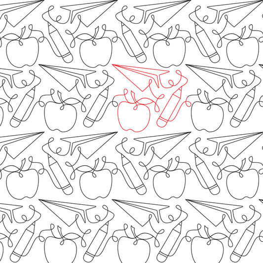 ABM Back-to-School Edge to Edge Pattern