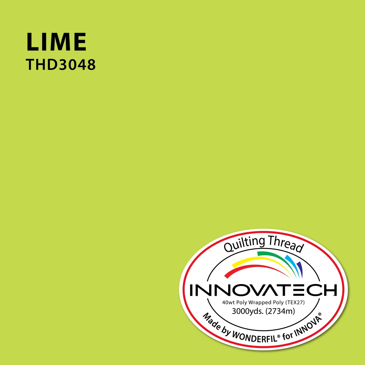 INNOVATECH Lime - 3000yds