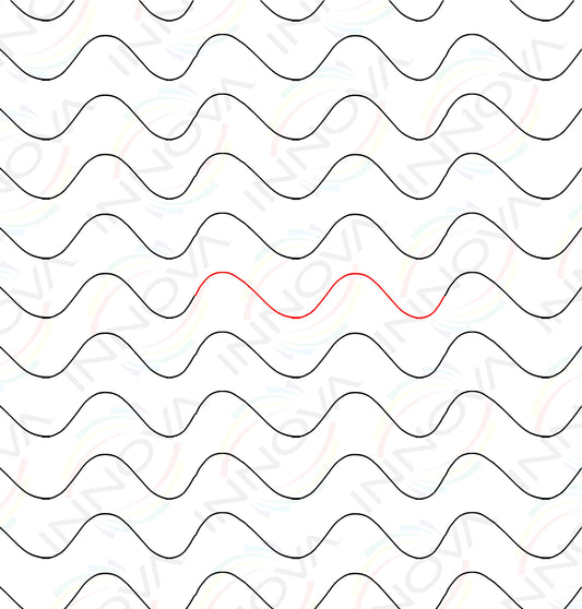 Wavy Lines by Sew Shabby Quilting