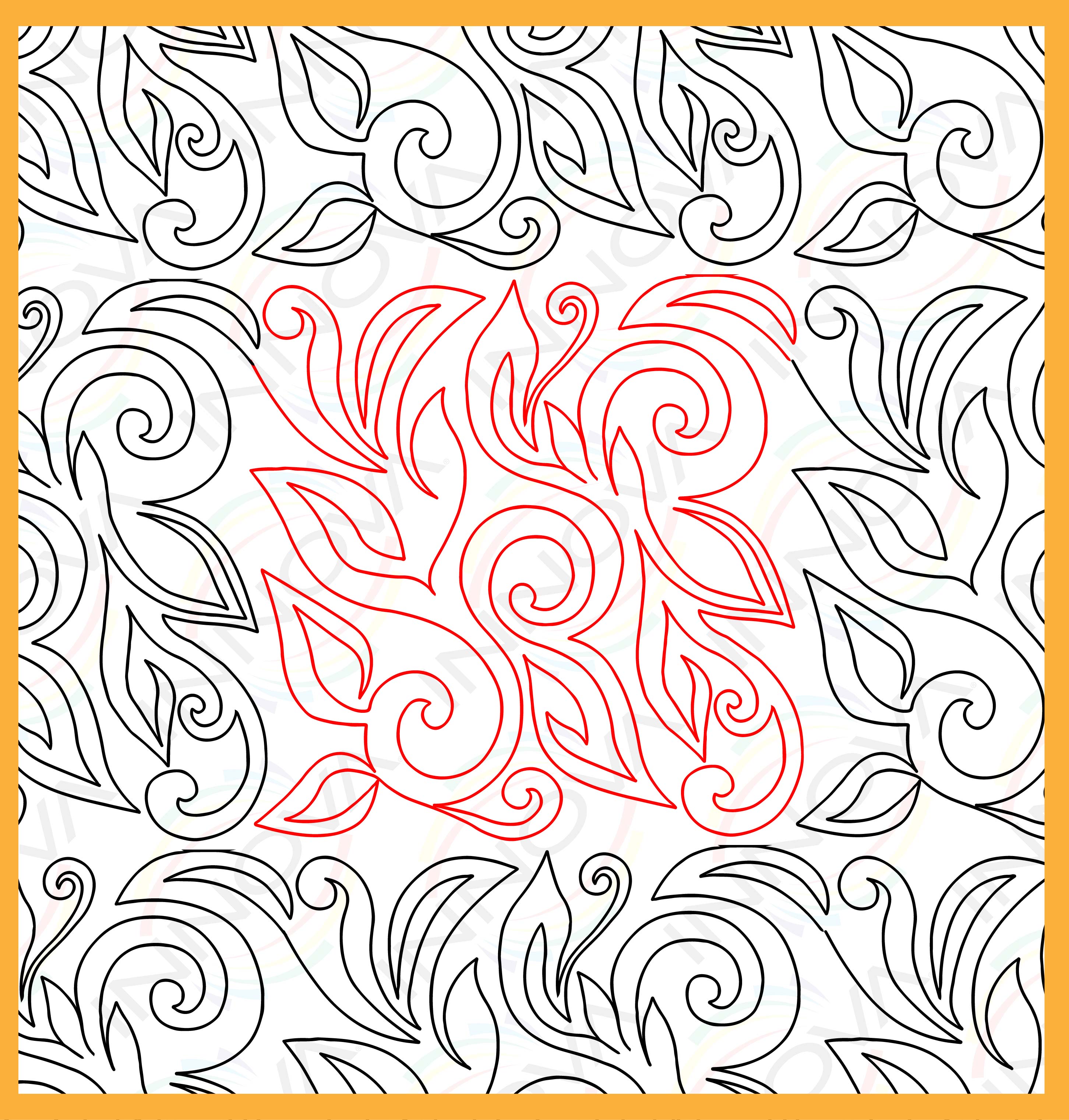 Leaf Pattern Bundle – INNOVA Longarm