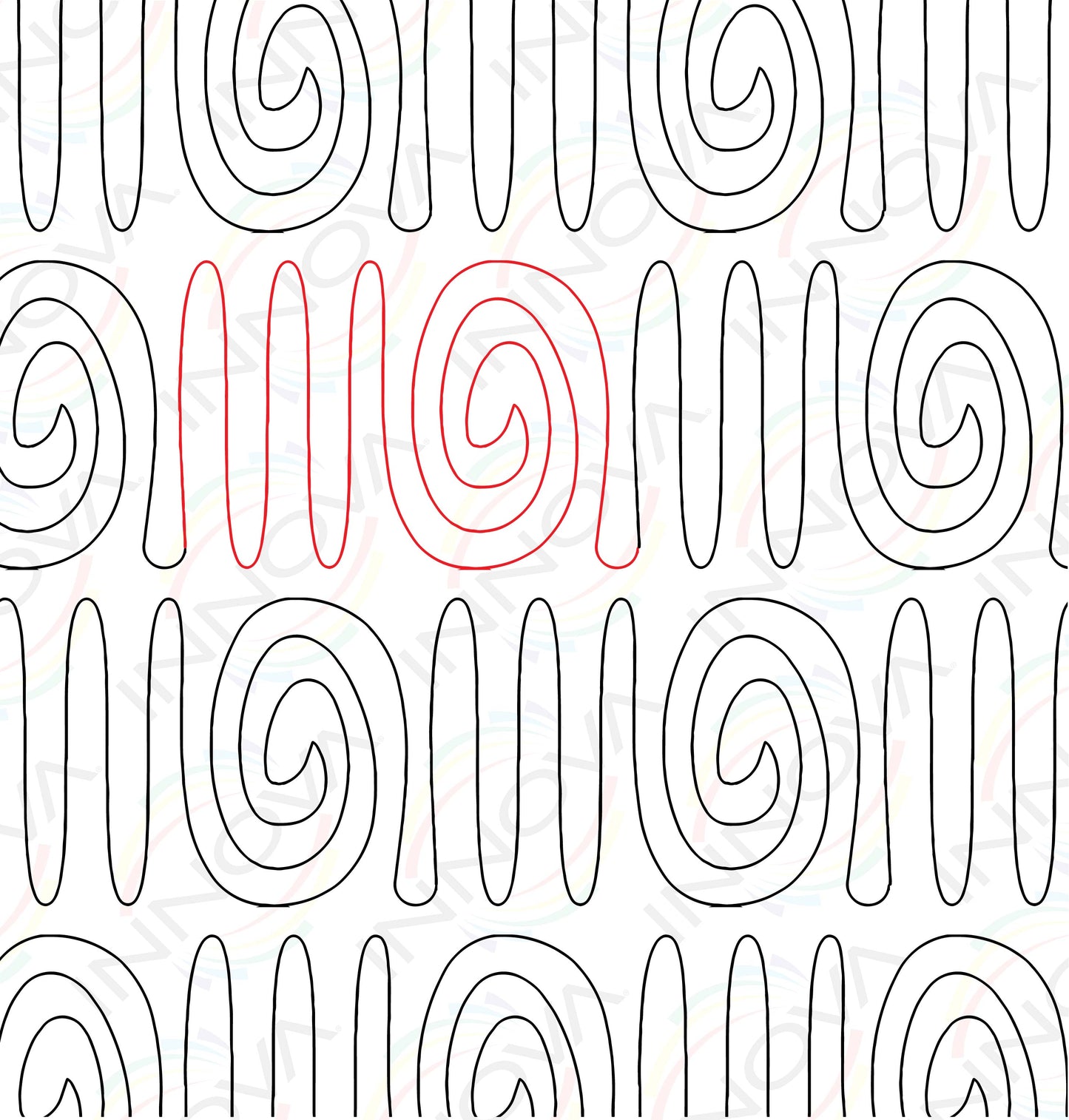 Doodle Swirl by Sew Shabby Quilting