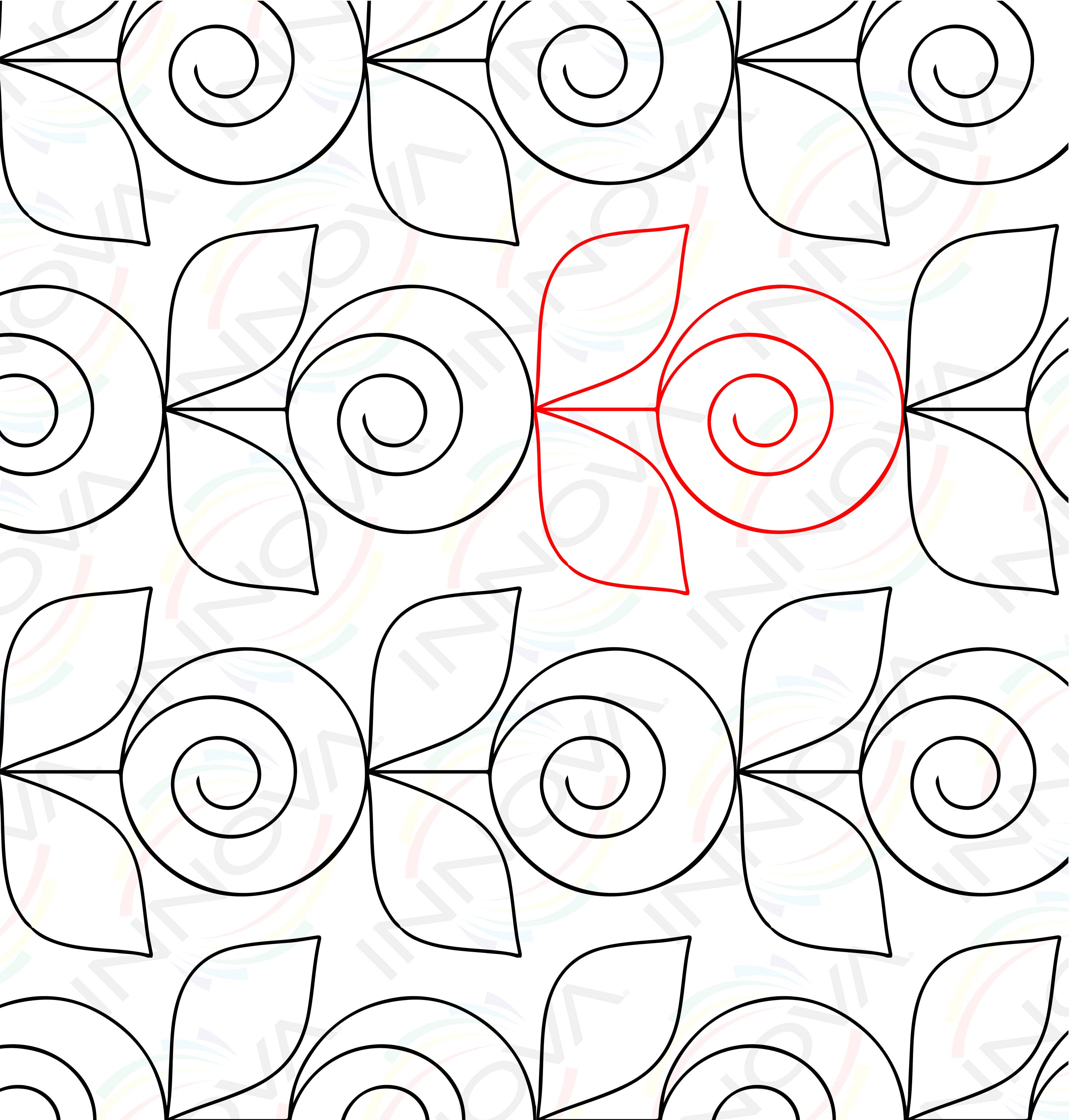 Lollipop Flowers by Sew Shabby Quilting – INNOVA Longarm