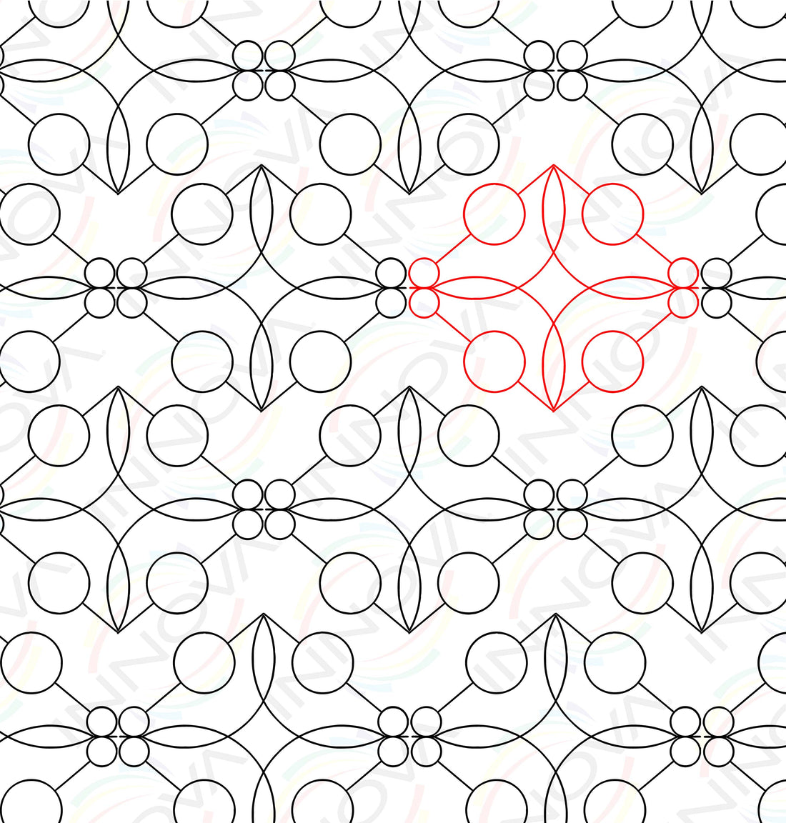 Social Circle by Sew Shabby Quilting INNOVA Longarm