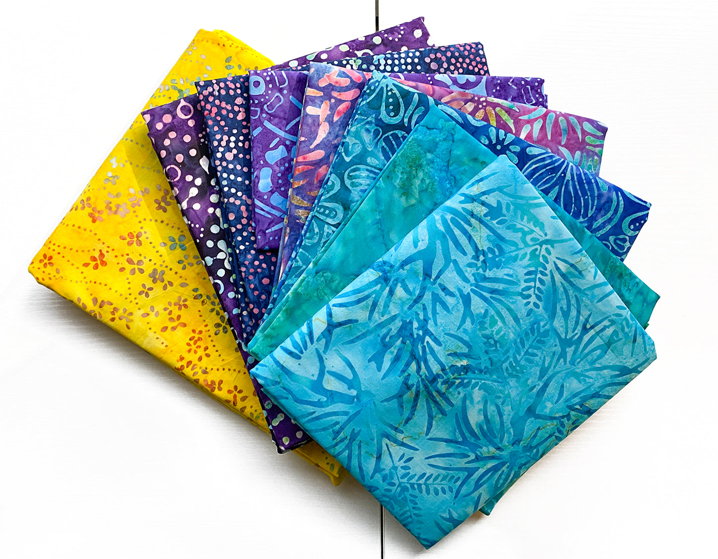 Jake's Wave Batiks Quilt Kit