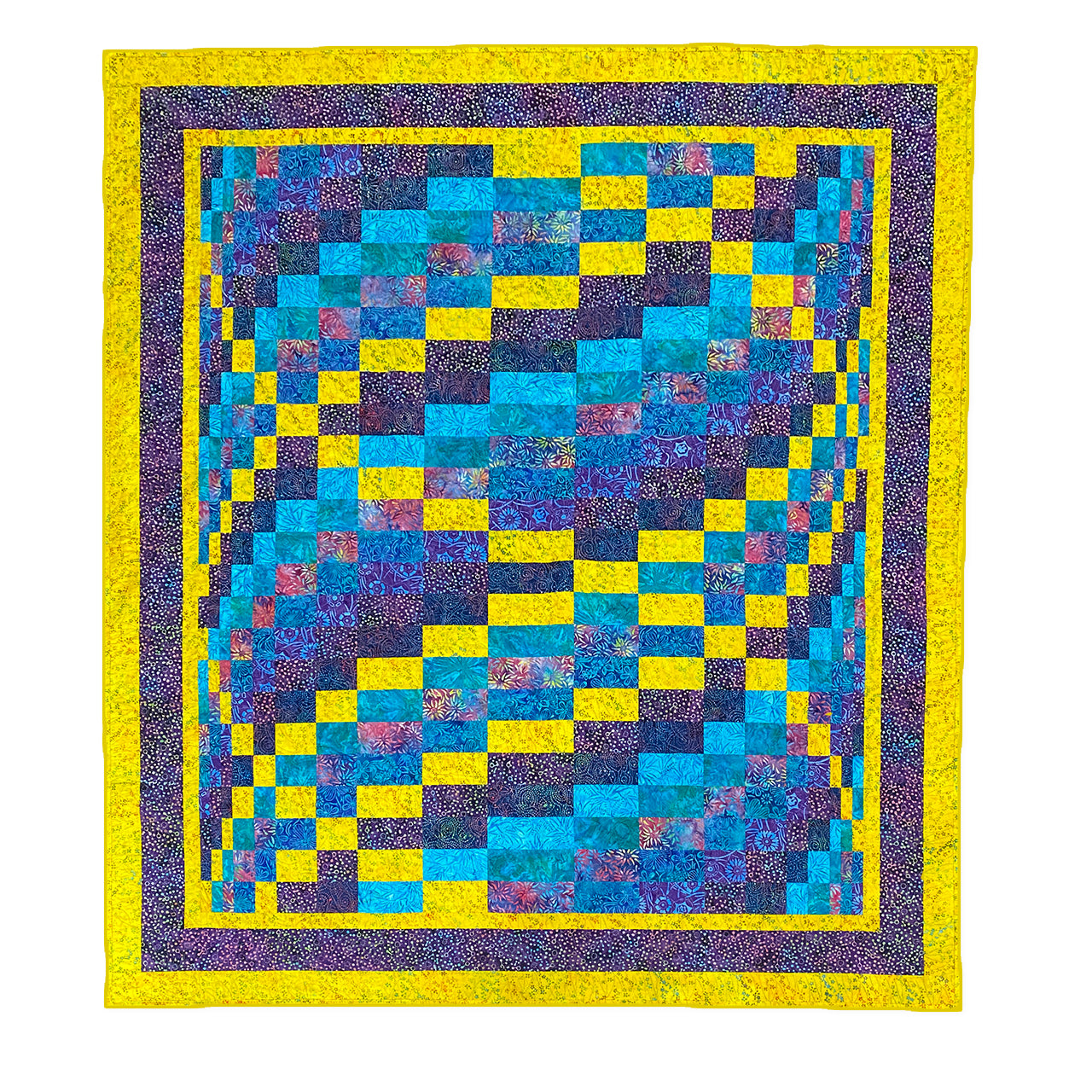 Jake's Wave Batiks Quilt Kit – INNOVA Longarm