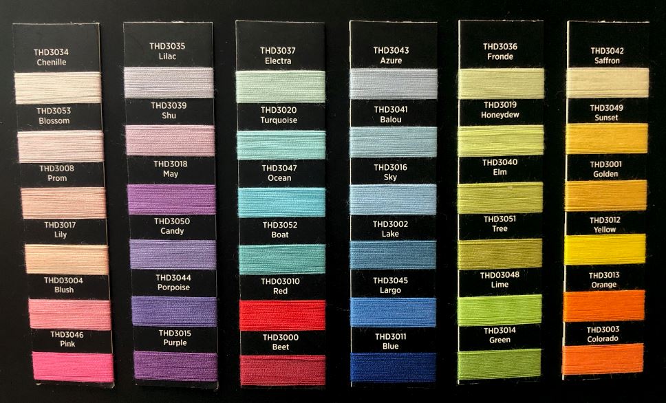 INNOVATECH Thread Color Card