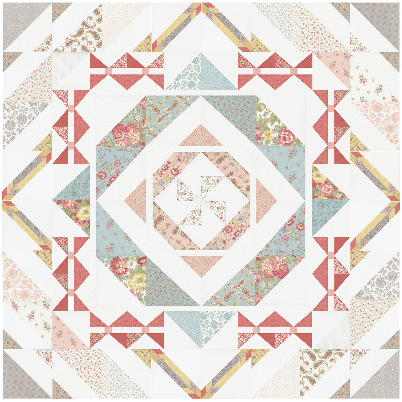 Promenade Hop Jack Quilt Kit